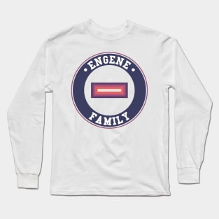 Enhypen engene family logo emblem Long Sleeve T-Shirt